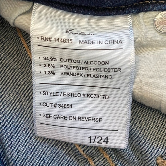 KanCan Distressed Frayed Hem Skinny Ankle Jeans - Picture 10 of 10